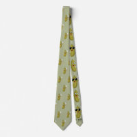 Humous Grönt Dill Pickle Neck Tie