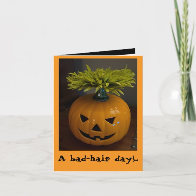Humous Happy halloween Kort (Framsida)