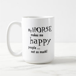 Humous Horse Mugg