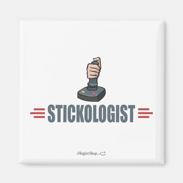 Humous Joystick-spel Magnet (Framsidan)
