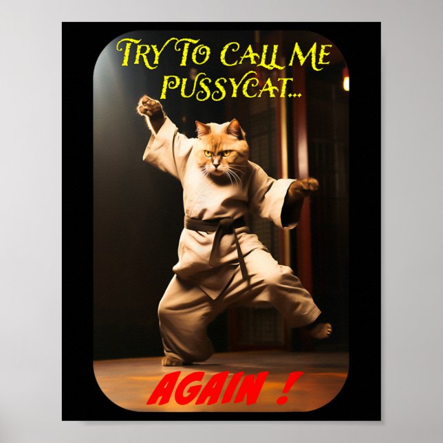 Humous Karate Theme Poster (Framsidan)