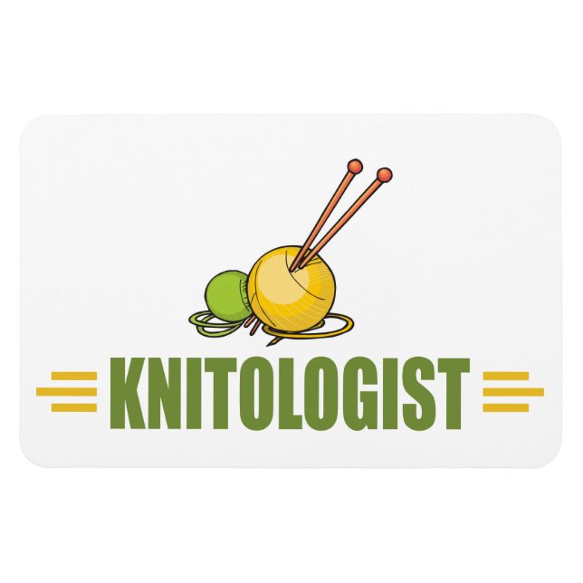 Humous Knitting Magnet (Horisontell)