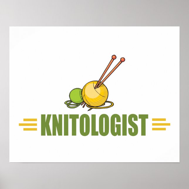 Humous Knitting Poster (Framsidan)