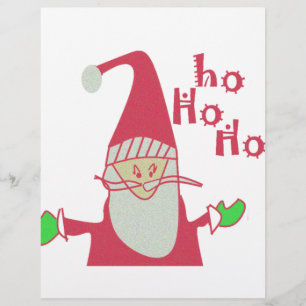 Humous Santa med Festive Ho Ho Ho