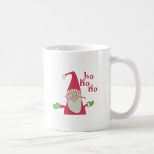 Humous Santa med Festive Ho Ho Ho Kaffemugg