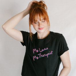 Humous Say Mental Health-Hand Brev T-Shirt