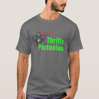 Humous Science Nuclear Plutonium T-shirt lustigt