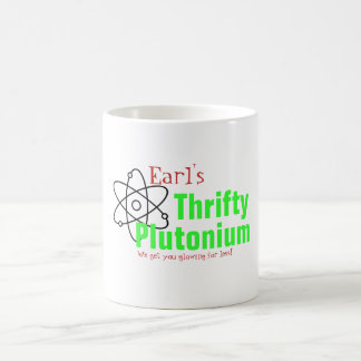 Humous Science Nuclear Plutonium T-shirt lustigt Kaffemugg