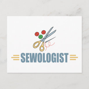 Humous Sewing Vykort
