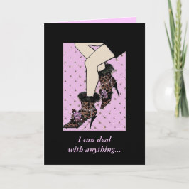 Humous Shoe Älskare Card Kort