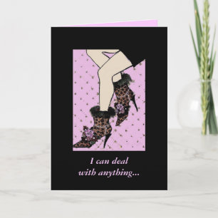 Humous Shoe Älskare Card Kort