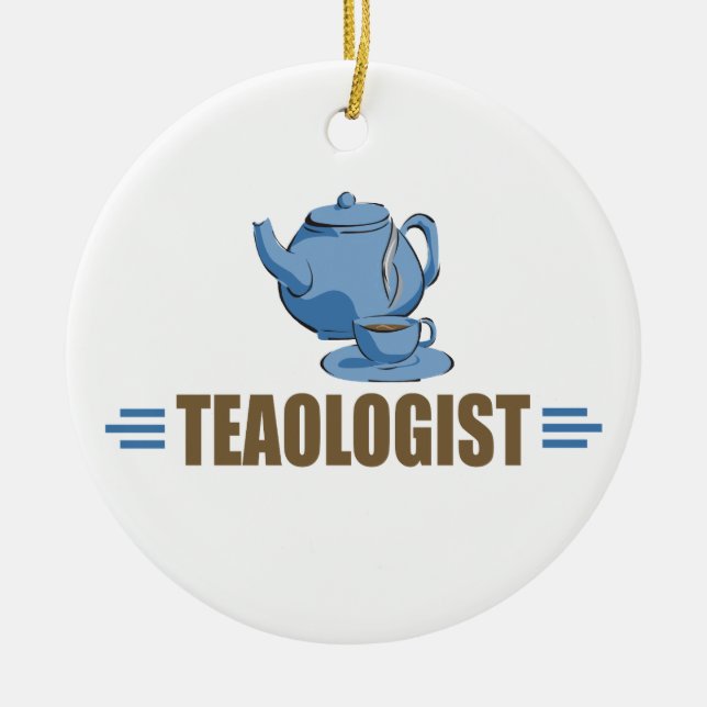 Humous Tea Julgransprydnad Keramik (Framsidan)
