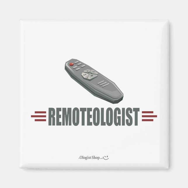 Humous Television Remote Control Magnet (Framsidan)