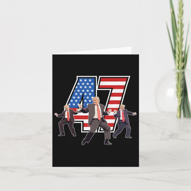 Humous Trump underlig Victory Dance Trump Dancing  Kort (Framsida)
