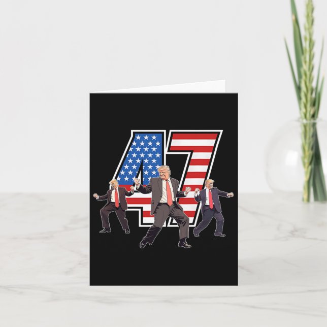 Humous Trump underlig Victory Dance Trump Dancing  Kort (Framsida)