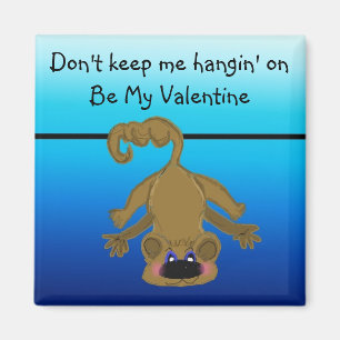 Humous Valentine Magnet