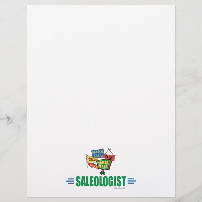 Humous Yard Sale Reklamblad (Framsidan)