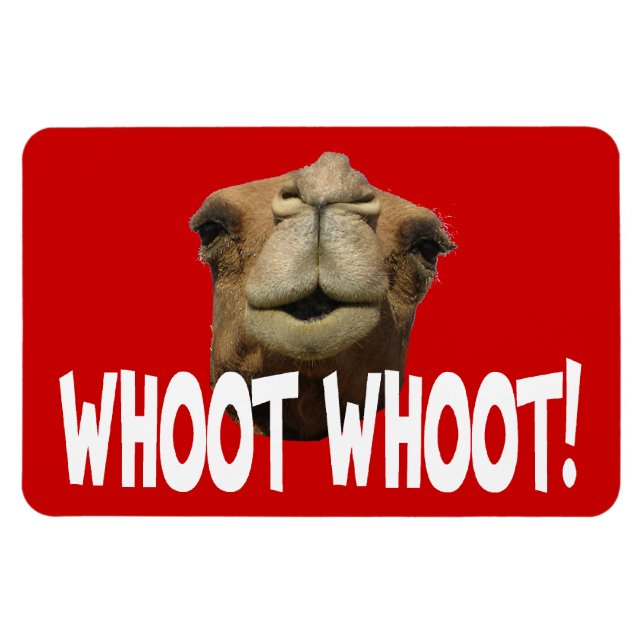 Hump Day Camel Hela ot Flexi Magnet (Horisontell)