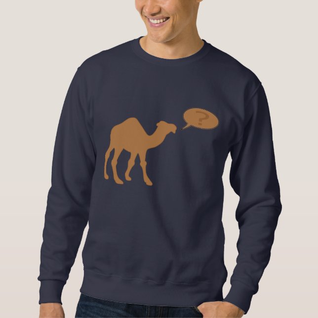 Hump Day Camel Långärmad Tröja (Framsida)