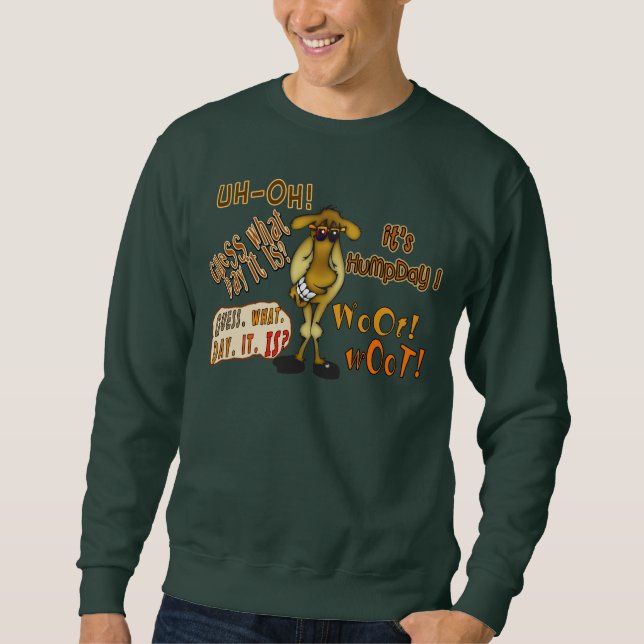 Hump Day Camel Sweatshirt (Framsida)