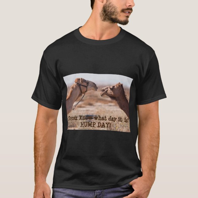 Hump Day Camels T Shirt (Framsida)