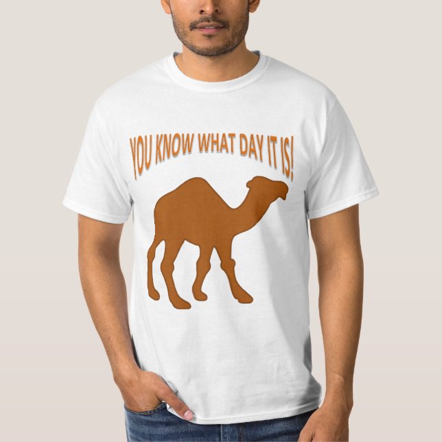Hump Day! Humpday! Tee (Framsida)