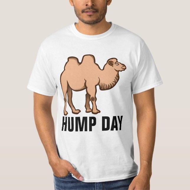 HUMP DAY, lustiga T-shirts (Framsida)