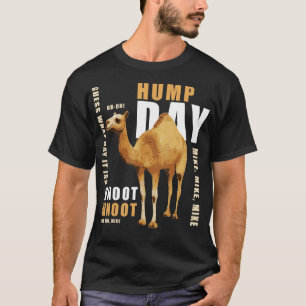 Hump Day Shirt vet vilken dag det är kamel T Shirt