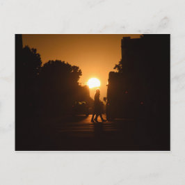 Hump Day Sunset over Oakland Vykort