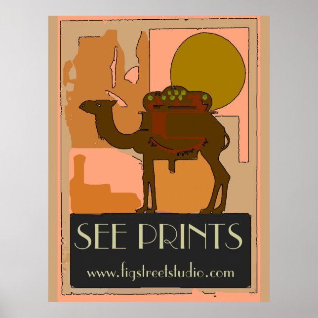 Hump Day-utskrift Poster (Framsidan)