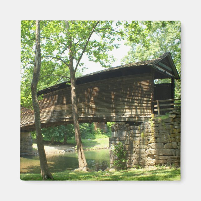 Humpback Covered Bridge Magnet (Framsidan)