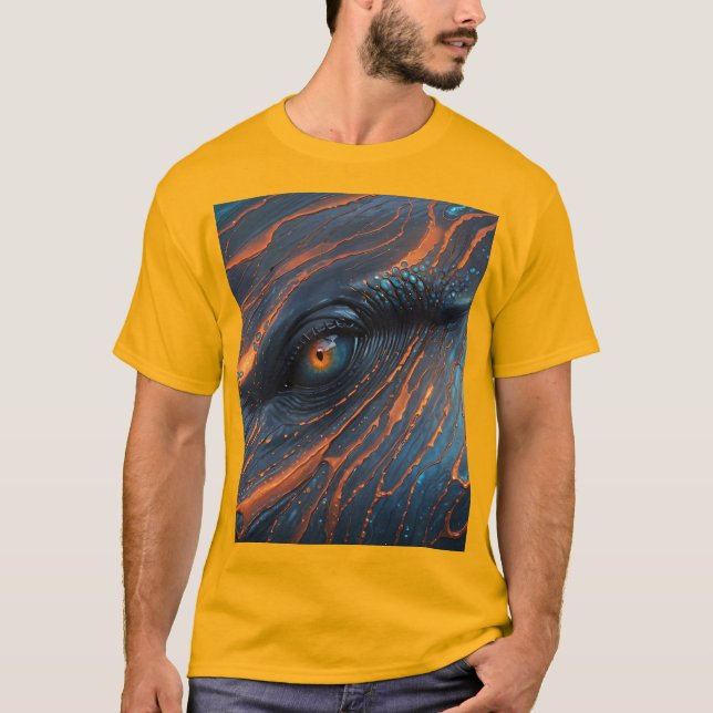 Humpback Öga T Shirt (Framsida)