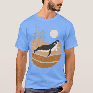 Humpback Sunset Ocean T Shirt