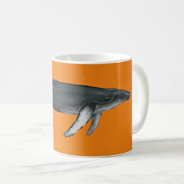 Humpback val mugg (Framsida höger)