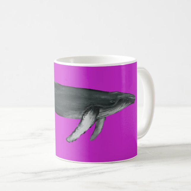 Humpback val mugg (Framsida höger)