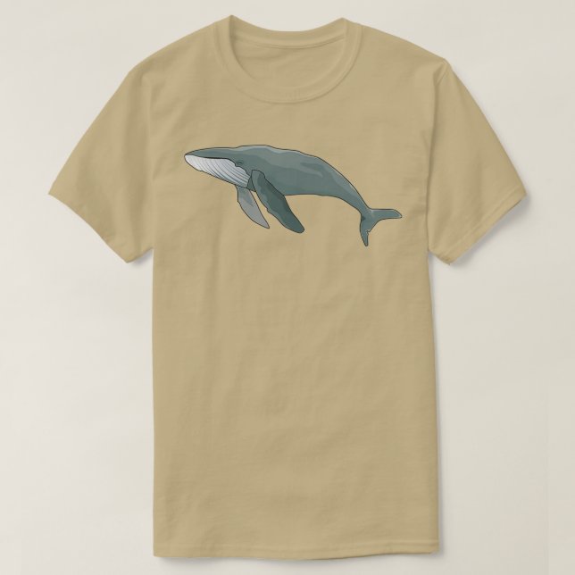 Humpback Whale 21 T Shirt (Design framsida)