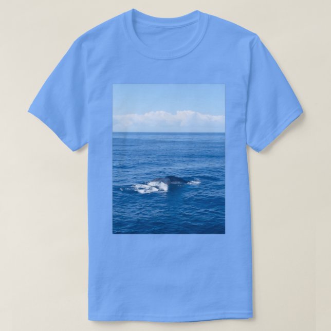 Humpback Whale 40 T Shirt (Design framsida)