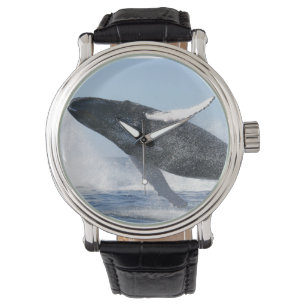 Humpback Whale Jumping High Armbandsur