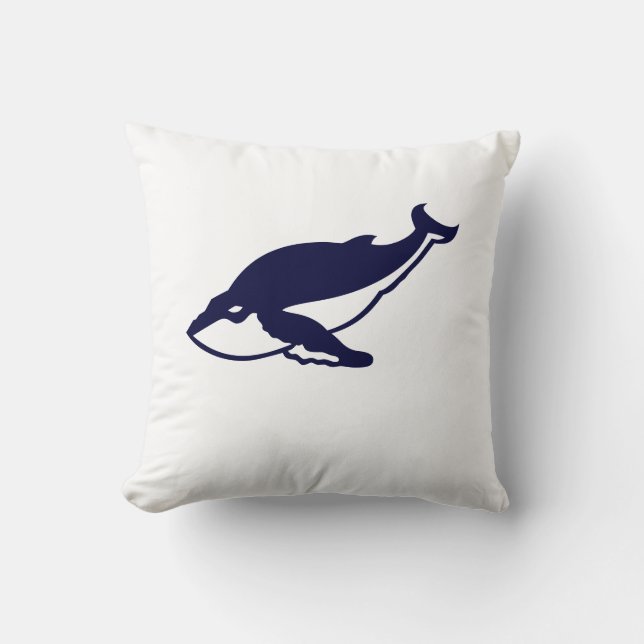 Humpback Whale Kudde (Framsida)