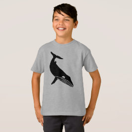 HUMPBACK WHALE SKETCH T SHIRT