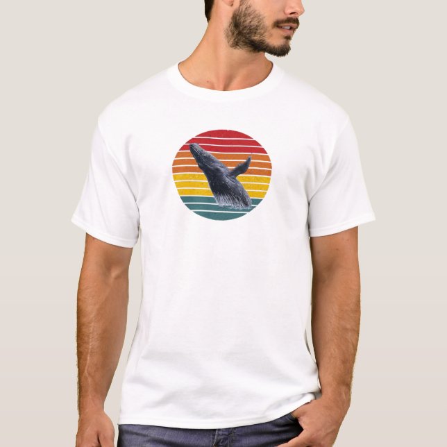 Humpback Whale T-Shirt (Framsida)