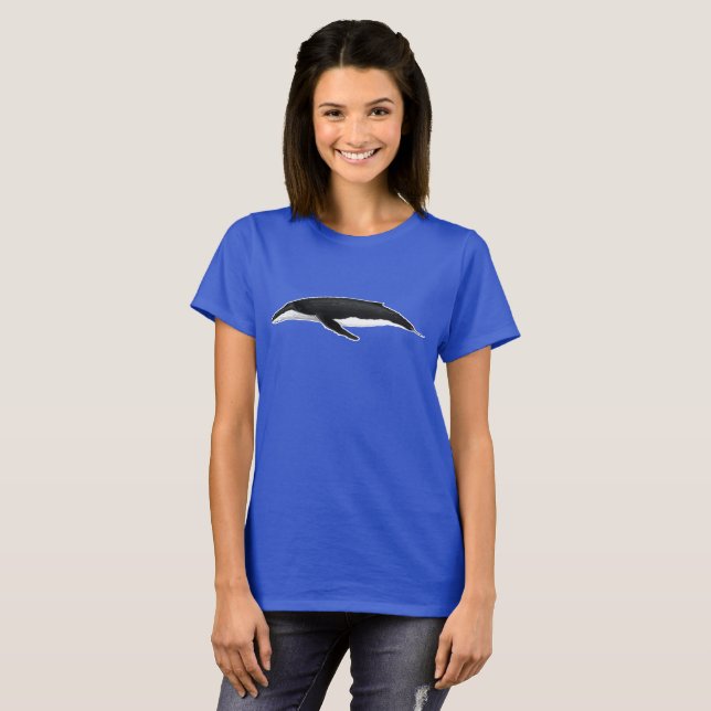 HUMPBACK WHALE T SHIRT (Hel framsida)