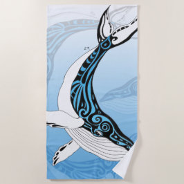 Humpback Whale Tribal Spirit Blue Art