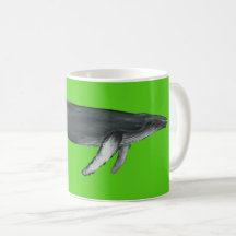 Humpbackval Mug Green