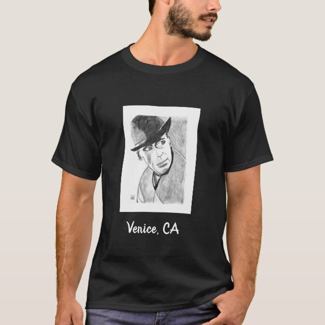 Humphrey Bogart T Shirt (Framsida)
