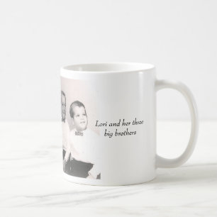 Humphrey circa 1964, Lori och henne threebigbro… Kaffemugg