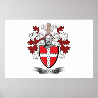 Humphrey Family Crest Jackar om Arm Poster
