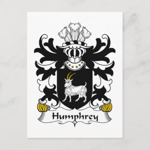 Humphrey Family Crest Vykort