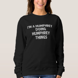 Humphrey Funny Surname Family Träd Birthday Reuni T Shirt
