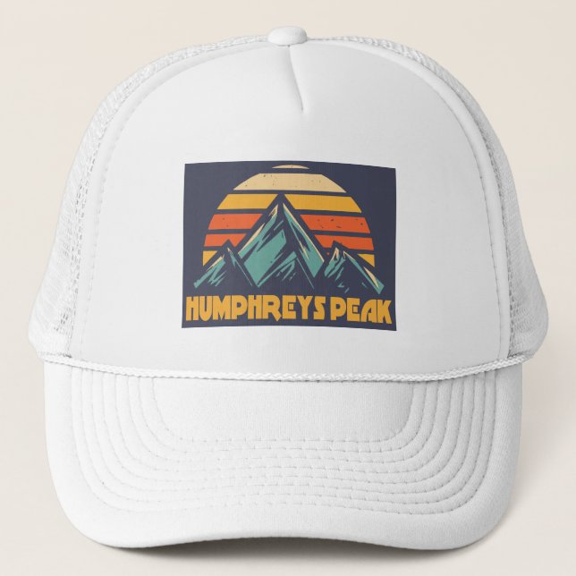 Humphreys Peak Arizona Retro Turcos Keps (Framsida)